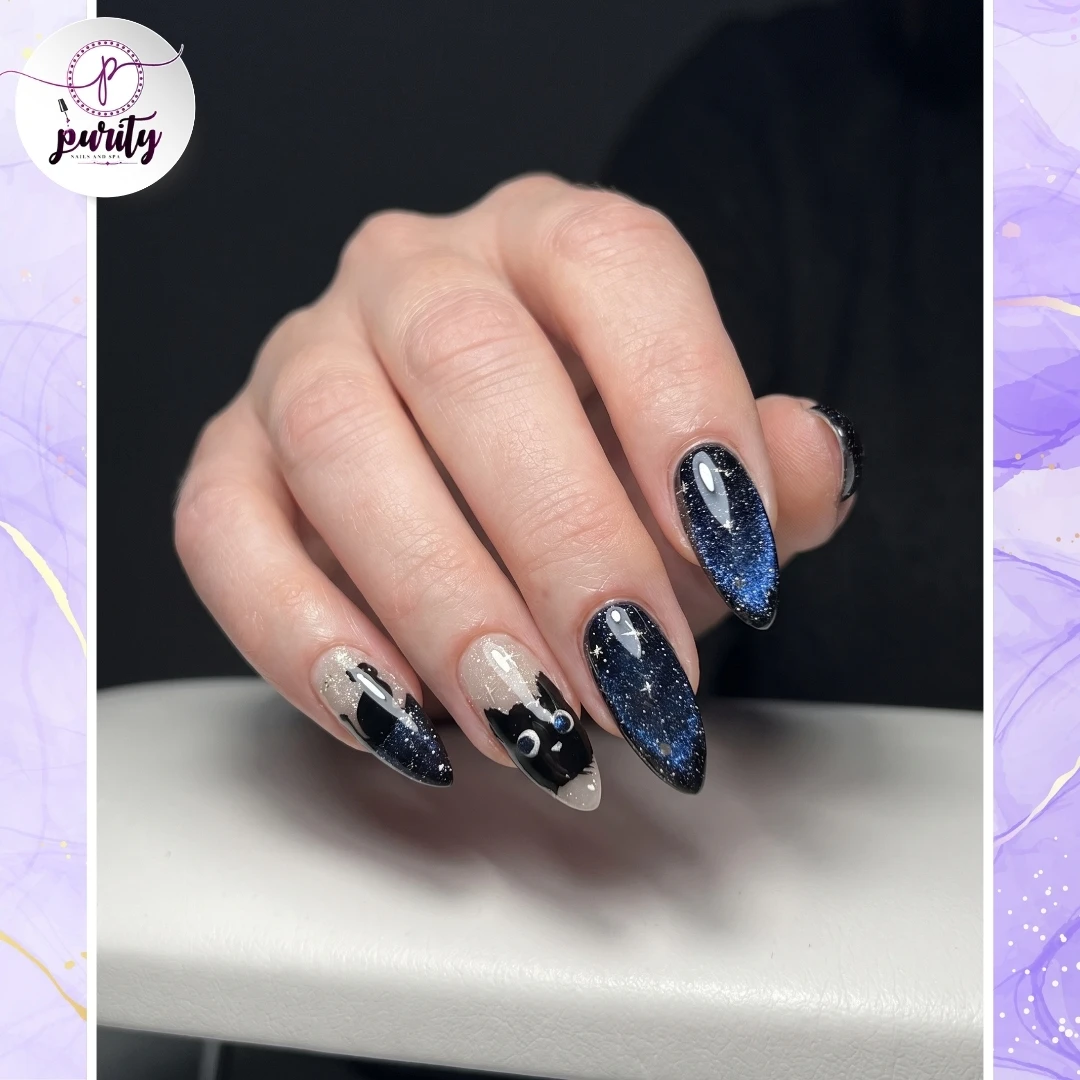Natural nails art